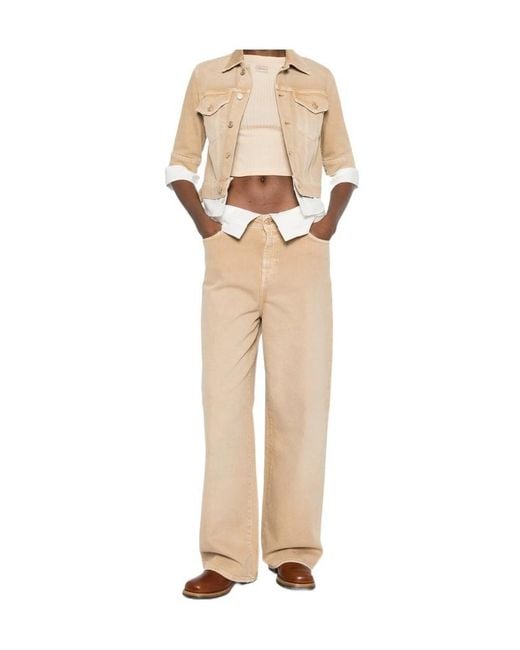 7 For All Mankind Natural Belt Loop Jeans