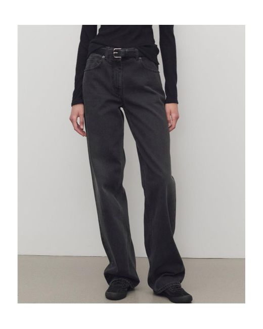The Row Black Clair Jeans