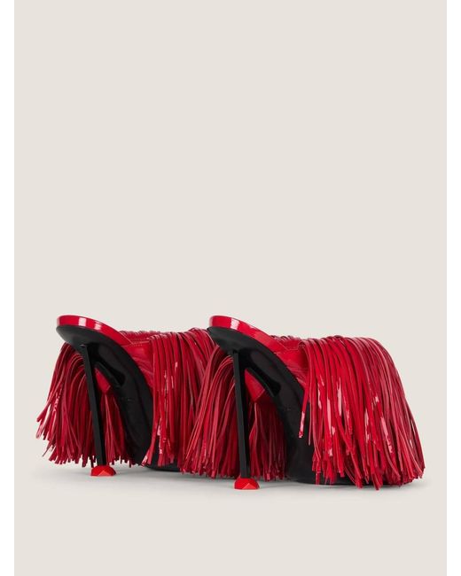 Givenchy Red Boudoir Heeled Mules