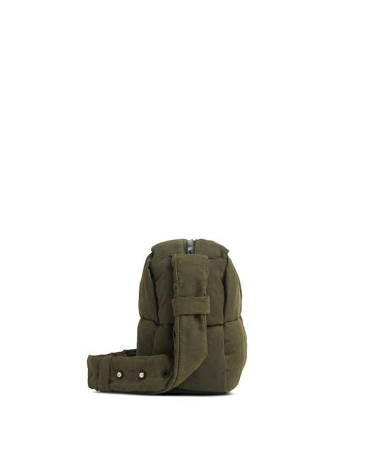 Bottega Veneta Green Curved Thickened Shoulder Bag for men