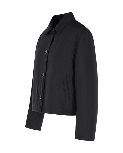 Jil Sander Black Cropped Sport Jacket