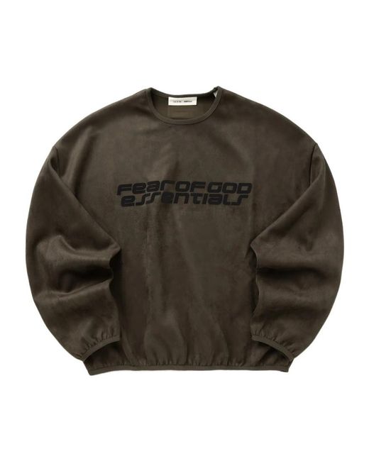 Fear Of God Green Crew Neck Sweatshirt for men