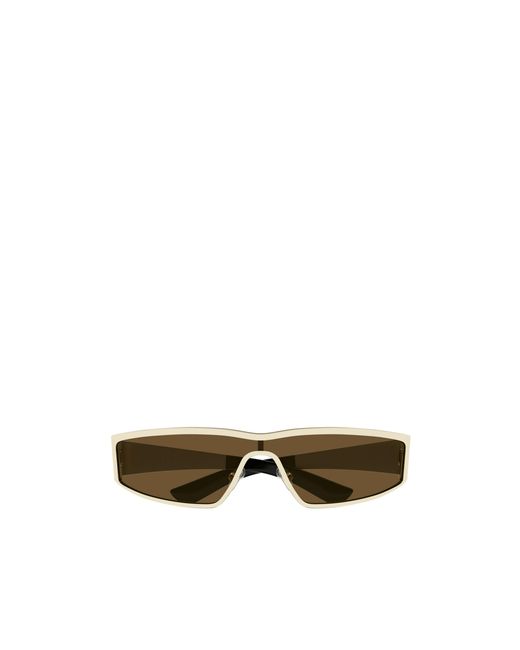 McQueen Multicolor Eyewear Wraparound Rectangular Sunglasses for men