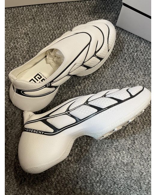 Givenchy White Tk-360 Slip-On Sneakers for men