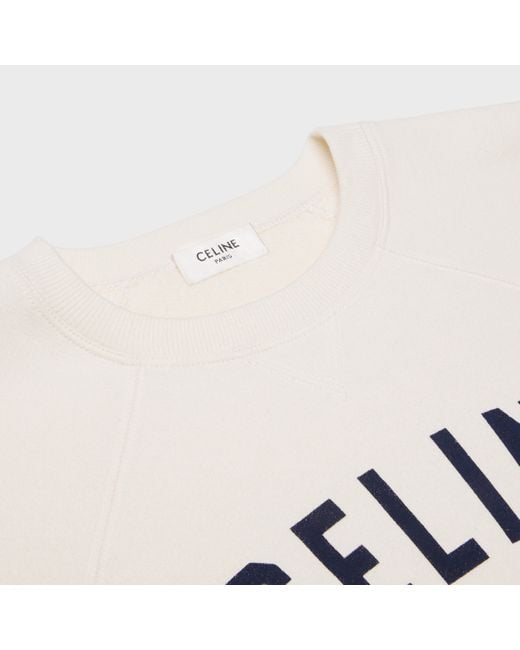 Céline White Anchor Sweater