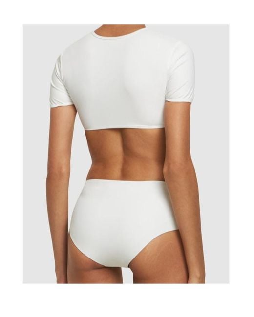 Christopher Esber White U-Prong Bikini Bottoms