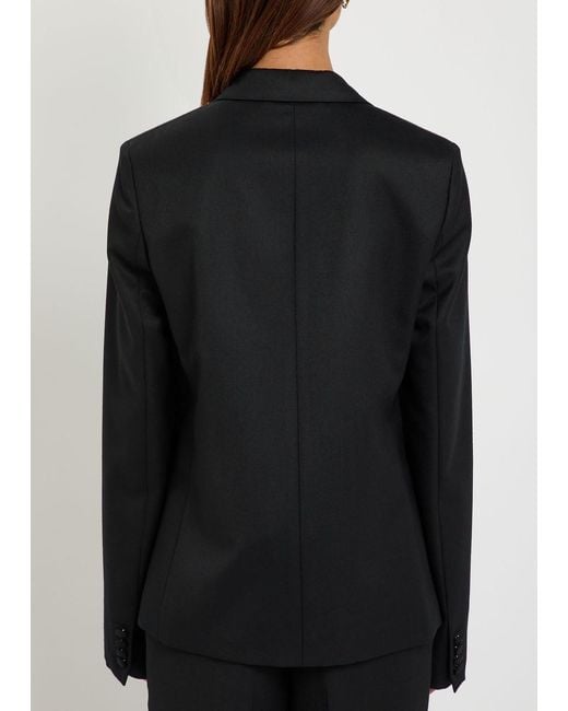 J.W. Anderson Black Tuxedo Wool Blazer