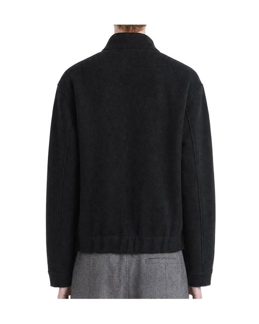 Harris Wharf London Black Long-Sleeve Casual Jacket for men