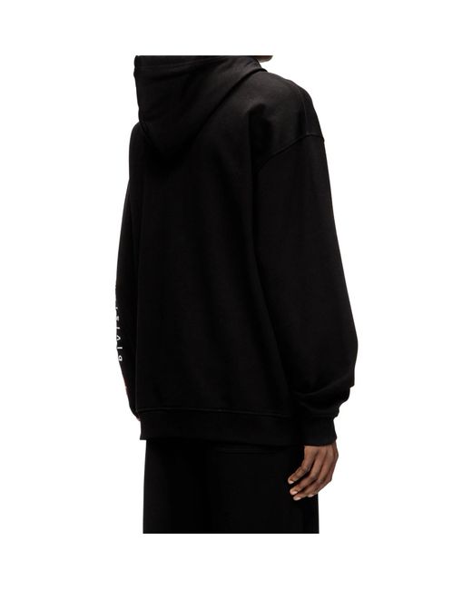 DIESEL Black Boxt-Zip-Hood-Div Hoodie for men