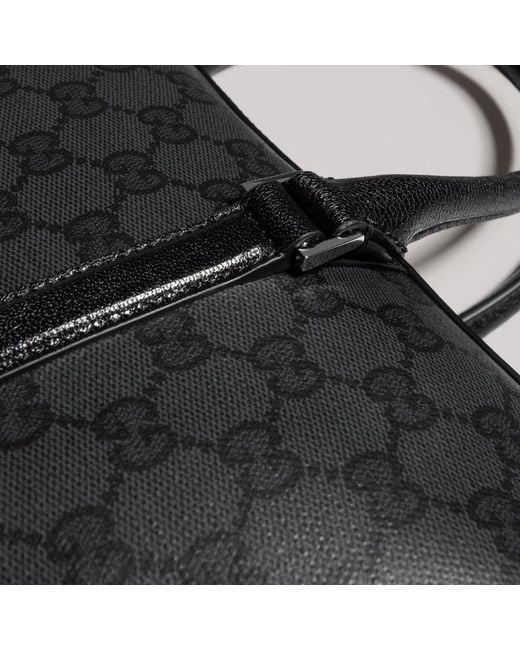 Gucci Black Essence Classic Medium Briefcase for men