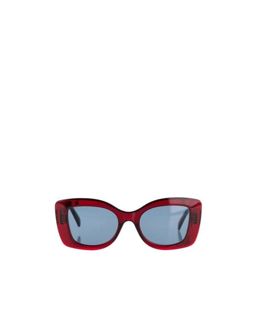 Céline White Full Frame Sunglasses