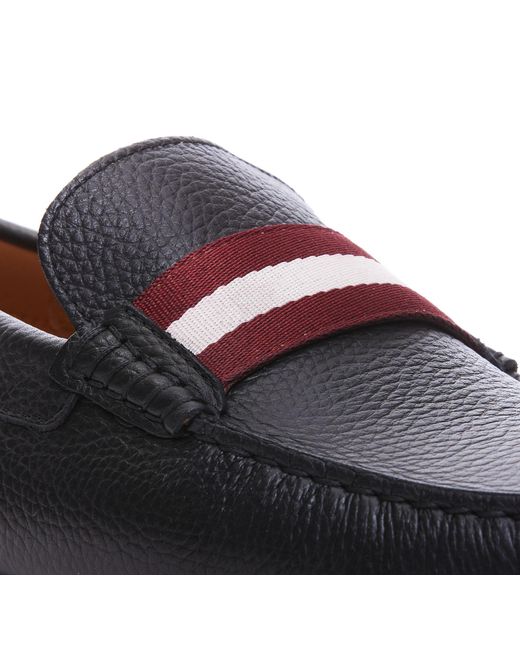 Bally Blue Perthy Slip-On Loafers for men