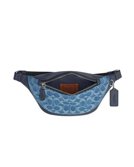 COACH Blue Warren Waist Bag for men