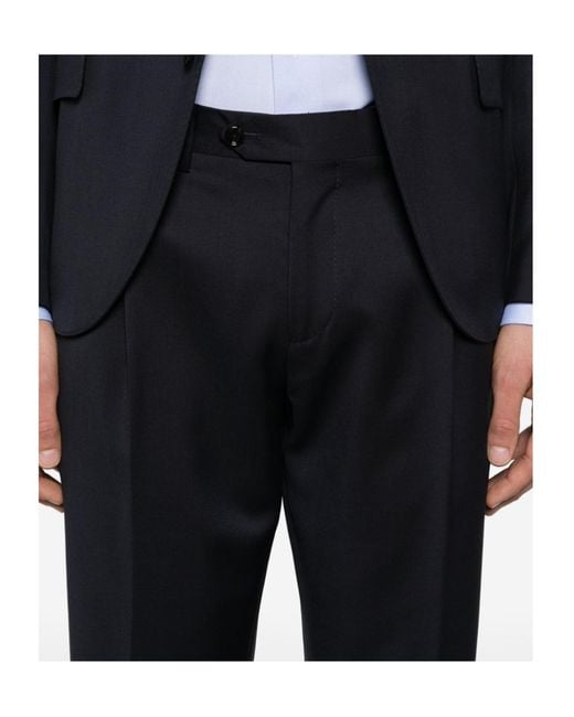 Lardini Blue Single-Breasted Suits