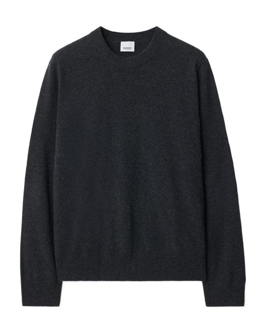 Burberry Black Round Neck Sweater for men