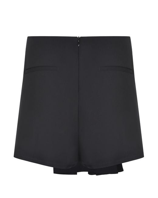 GIUSEPPE DI MORABITO Blue Draped Knot Shorts
