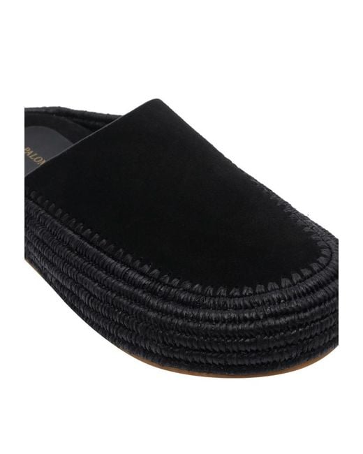Paloma Barceló Black Paloma Barceló Deba Platform Mules