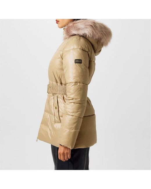 Barbour Natural Saskia Puffer Jacket