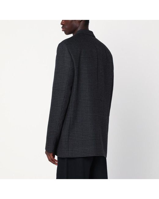 NAMACHEKO Blue Single-Breasted Jacket for men