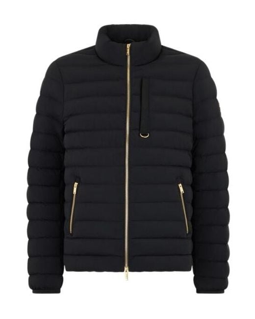 Moose Knuckles Black Long Sleeve Down Jacket for men
