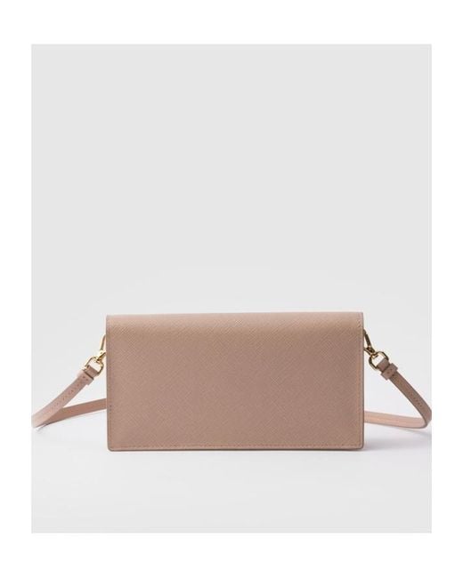 Prada Brown Flap Shoulder Bag