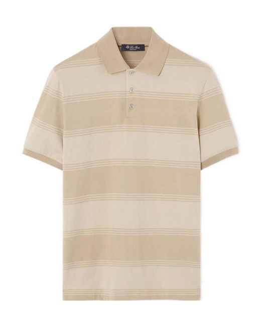 Loro Piana Natural Parkland Polo Shirt for men