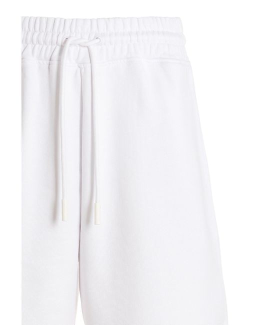 Marcelo Burlon White County Of Milan Tempera Cross Basket Shorts for men
