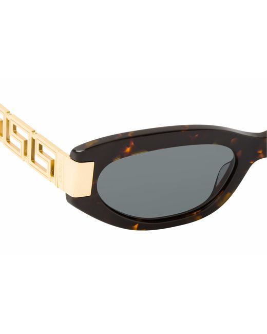 Versace White Full Frame Sunglasses