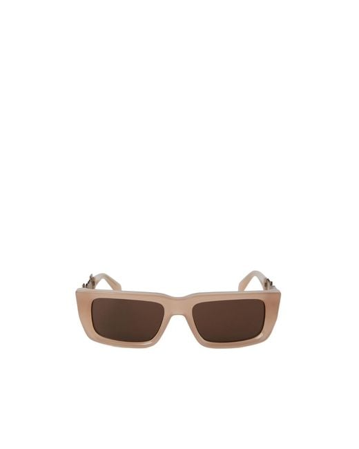 Palm Angels Multicolor Logo Sunglasses