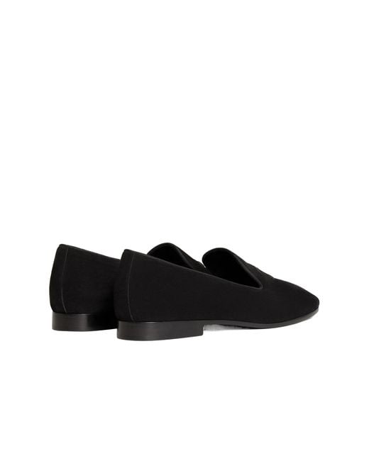 Céline Black Triomphe Slippers for men