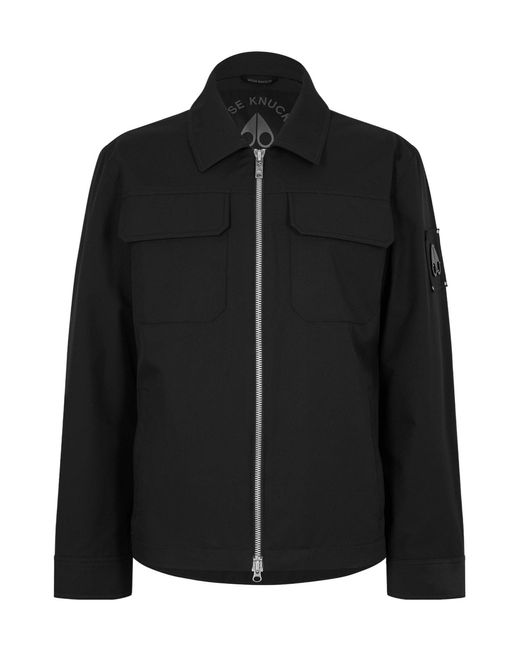 Moose Knuckles Black Versatile Casual Jacket for men