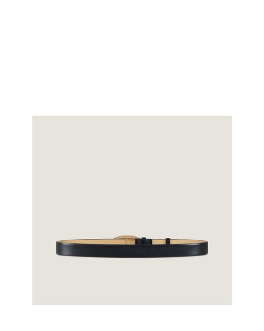 Givenchy White Pinch Belt