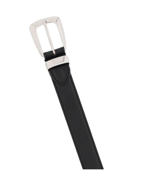 Khaite White Buckle Belt