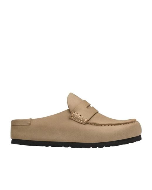Birkenstock Brown Naples Wrapped Natural Leather Oiled for men