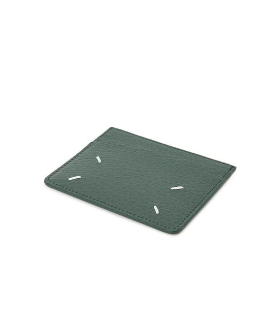 Maison Margiela Natural Four Stitches Card Holder for men