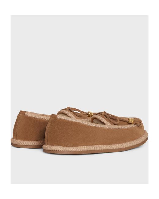 Céline Brown Boubou Slippers