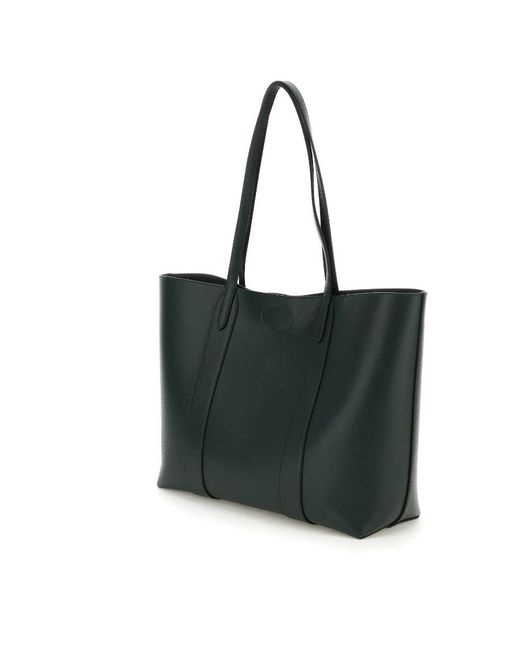 Mulberry Black Bayswater Twist-Lock Small Tote Bag