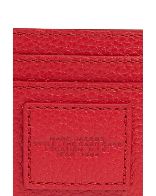 Marc Jacobs Purple Logo Card Holder