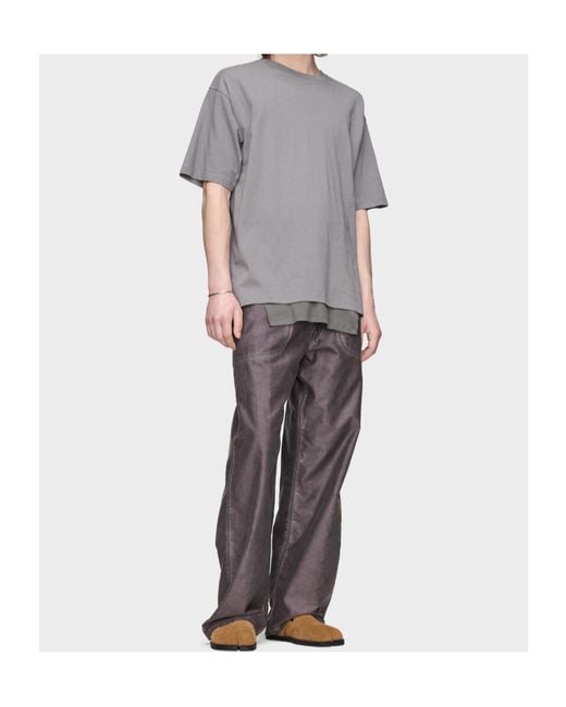 Maison Margiela Gray Double-Dyed Workwear Trousers for men