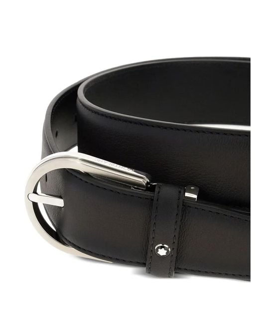 Montblanc White Double-Sided Belt for men