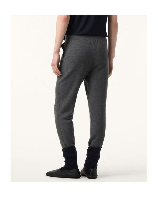 Loro Piana Gray The Gift Of Kings Sporty Trousers for men