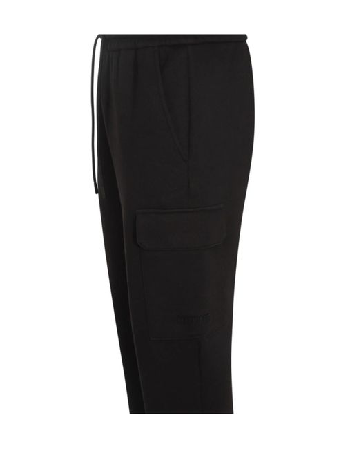 Mackage Black Drawstring Track Pants for men