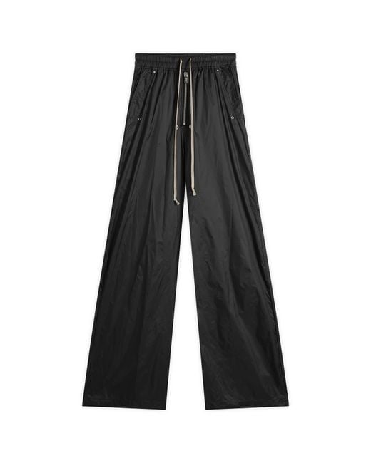 Rick Owens Gray Button Detail Palazzo Pants