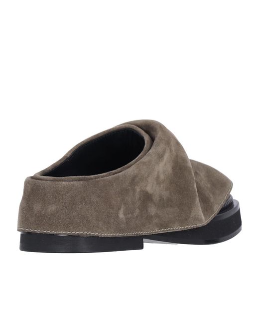 The Attico Brown The Mini Robin Sabot Shoes