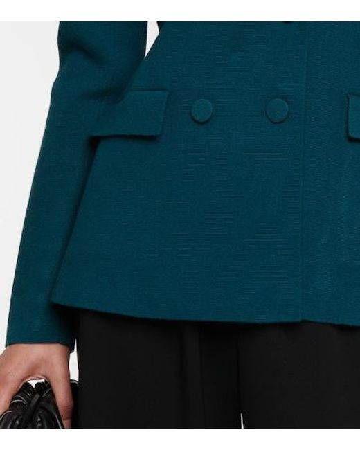 Altuzarra Green Fenice Double-Breasted Blazer