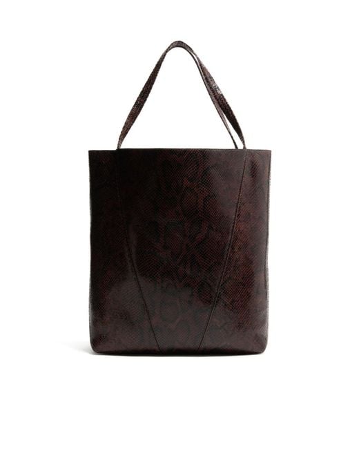 Chloé Black Chloé Spin Large Tote Bag