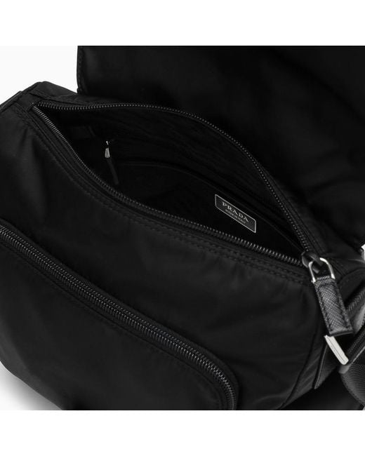 Prada Black Logo Cross-Body Bag