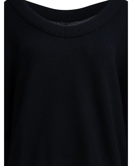 Lisa Yang Black Long-Sleeved Sweater