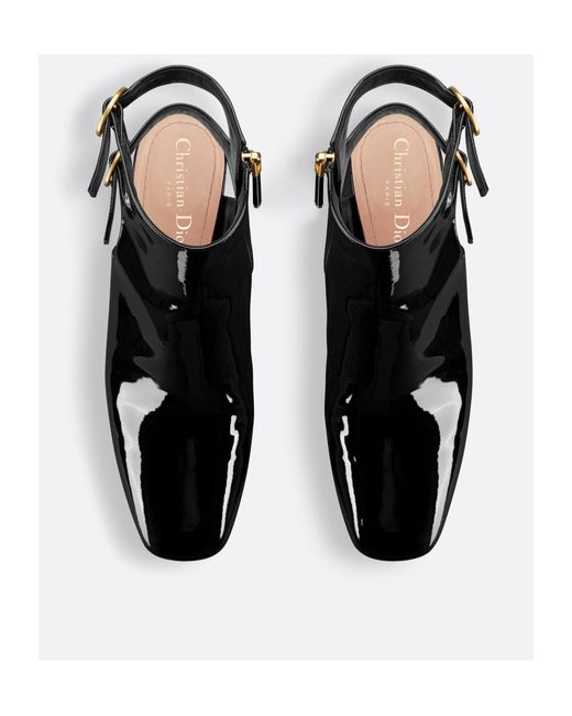 Dior Black D-Idole Heeled Ankle Boot