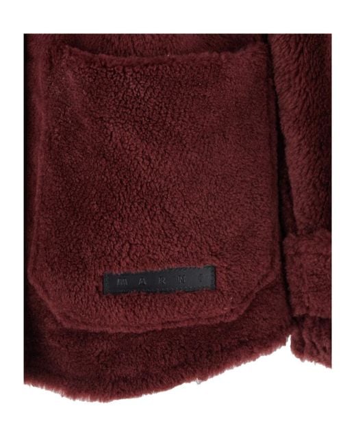 Marni Purple Outerwear